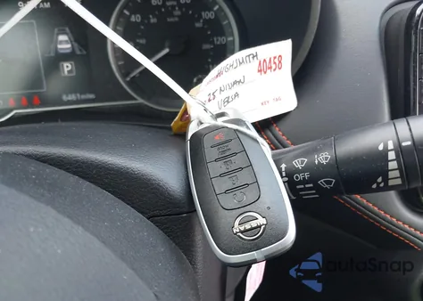 2025 Nissan Versa 1.6 Sr from USA, damaged, VIN 3N1CN8FV6SL835836